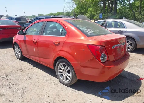 2012 Chevrolet Sonic 2Lt из США, поврежденный, VIN 1G1JC5SH0C4152264